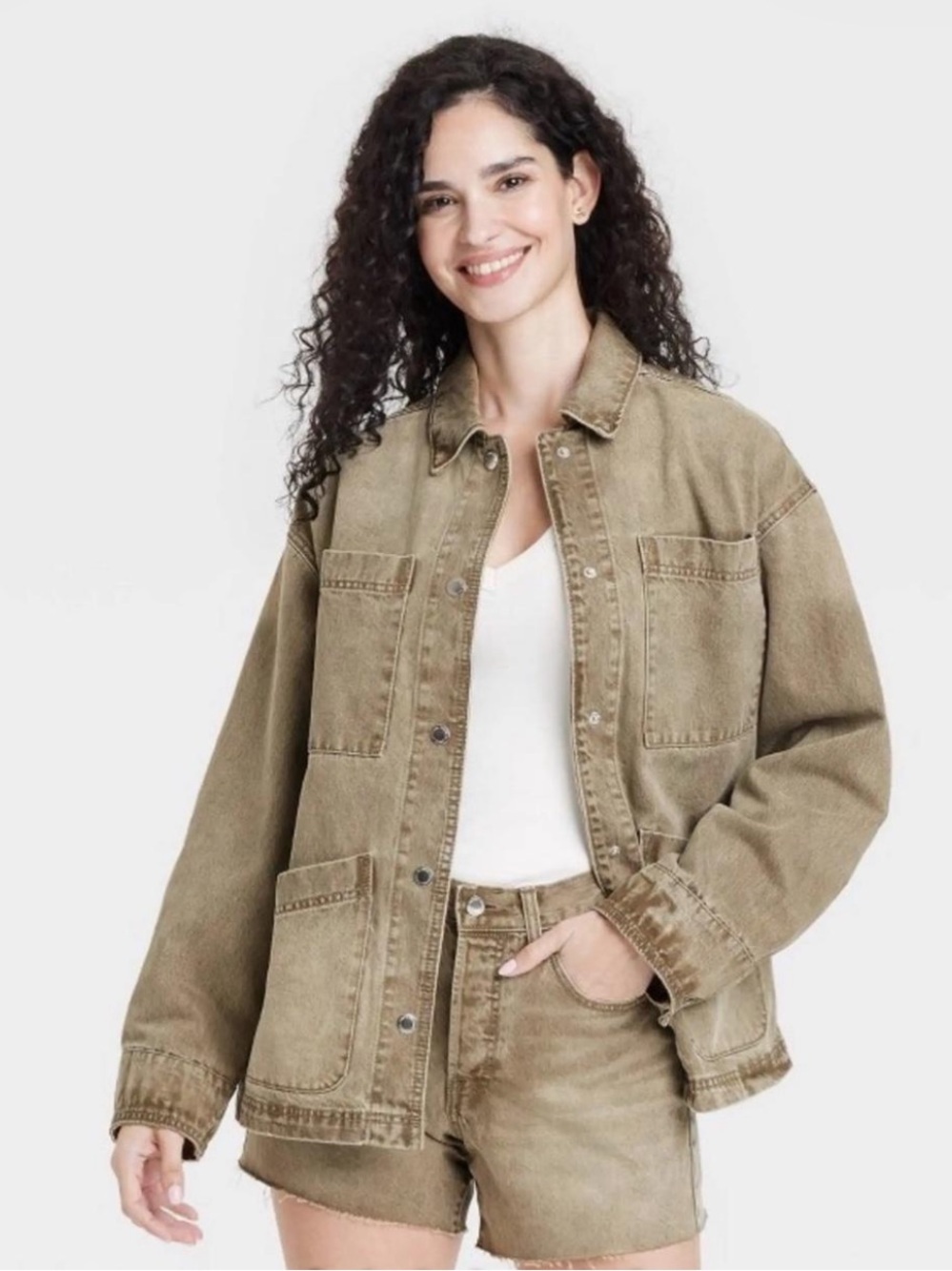Universal Threads Oversized Denim Jacket NWT